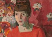 Anne Estelle Rice, 'Portrait of Katherine Mansfield', 1918