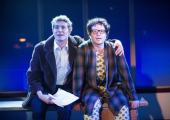 Who's like us? Damn few: the brilliant pairing of Mark Umbers and Damian Humbley in 'Merrily We Roll Along' at the Menier Chocolate Factory