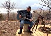 Neil Young, fireside in Colorado