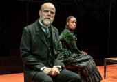 Closing doors: Brian F O'Byrne and Noma Dumezweni