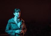 Grief-soaked: Maureen Beattie in 'Nuclear War'