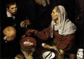 Velazquez's 'Old Woman Frying Eggs'