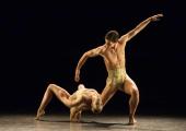 Classy choreography in classy underwear: Ksenia Ovsyanick and James Forbat