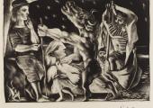 'Blind Minotaur Led by a Little Girl in the Night', 1937