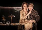 Love's lacerations: Rachael Stirling and Stephen Mangan as Amanda and Elyot