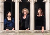 12th century jazz: Camila Parias, Anne Azéma and Deborah Rentz-Moore of the Boston Camerata