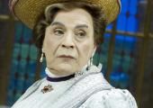 Imperious matriarch: David Suchet takes a turn in Lady Bracknell's hats and heels