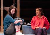 Intimate relations: Tanya Reynolds and Rebekah Murrell in 'Scenes with Girls'.