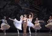 Bethany Kingsley-Garner, Andrew Peasgood and Constance Devernay in 'Le Baiser de la Fée'