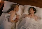 Pillow talk with a difference: Helen Hunt and John Hawkes in 'The Sessions'
