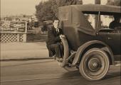 Buster Keaton, risking life and limb in 'Seven Chances'