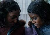 Say nothing: June (Letitia Wright), left, and Jennifer (Tamara Lawrence)