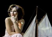 How yar it is: Kate Fleetwood as Tracy Lord in `High Society'