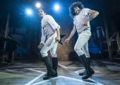 The room where it happens: Liam Tamne and Jason Denton in 'Spamilton'
