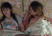 Menage-a-deux: Hannah Marks and Liana Liberato in 'Banana Split'