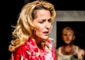 Fraught and fragile: Gillian Anderson in ‘A Streetcar Named Desire’.