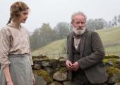 Before sunset: Agyness Deyn and Peter Mullan
