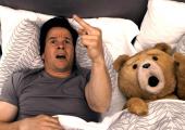 John (Mark Wahlberg) with Ted: a horrible guy but a good friend