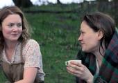 Life choice: Holliday Grainger, left, as Lydia, Anna Paquin as Jean
