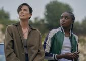 Fake blood and real comradeship: Charlize Theron (Andy) and KiKi Layne (Nile) give great warmth to a cold concept