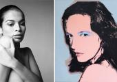 Richard Avedon, Bianca Jagger, 1972; Andy Warhol, 'Tina Freeman', 1975
