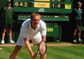 Paul Bettany as a middling tennis pro who finds success through love