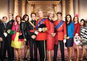 The Windsors, led by Harry Enfield and Haydn Gwynne, are boldly drawn characters