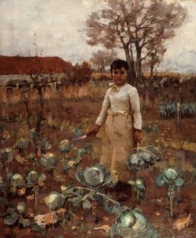 James Guthrie, 'A Hind's Daughter', 1883
