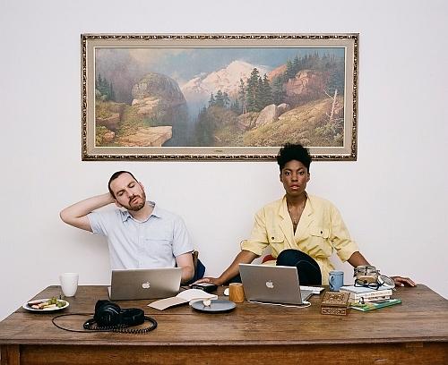 Bonjay's Ian Swain and Alanna Stuart take a break from bass-heavy dancehall futurism