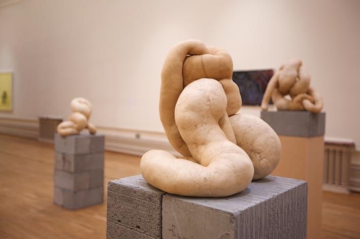 'NUD CYCLADIC 10' by Sarah Lucas: 'Typical Lucas representations of the human body, its sexual habits, functions - and ridiculousness'