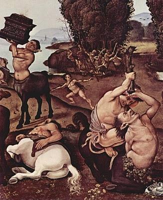 Piero di Cosimo: 'The Fight Between the Lapiths and the Centaurs'