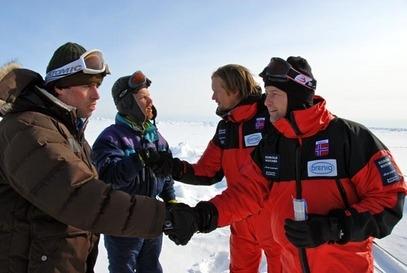 Beyond the Pole: Mark and Brian meet their Norwegian opposition