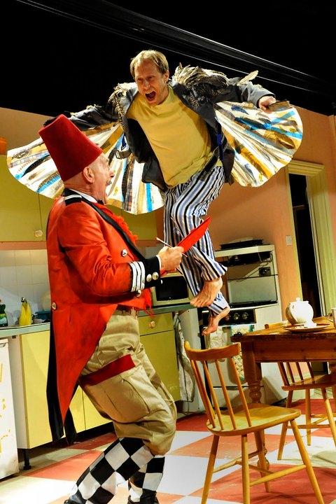 'My Dad's a Birdman': "Dad" and "Mr Poop"