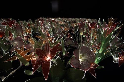 Joana Vasconcelos: 'Garden of Eden': 'As the flowers quiver, you can hear their motors faintly clicking, like a field of crickets' 