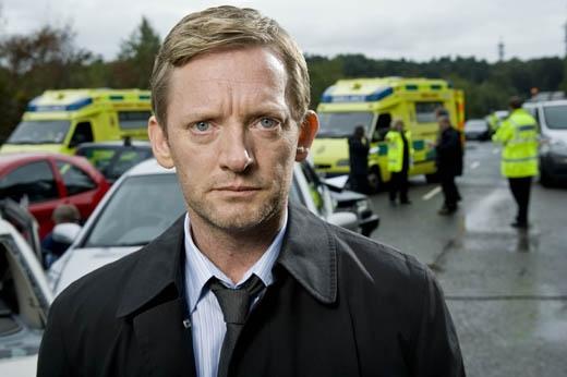 DI Tolin (Douglas Henshall) tries to untangle the wreckage in Collision