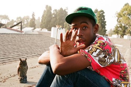Tyler from the LA rap teenage outfit Odd Future: On Big Lists everywhere