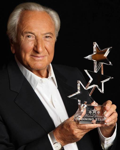 Three of Michael Winner's Dining Stars means your cooking is 'historic beyond belief'  