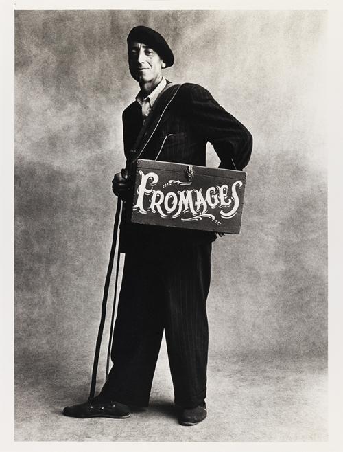 Irving Penn's Le Chevrier 'holds his box as proudly as an artist with his paints'