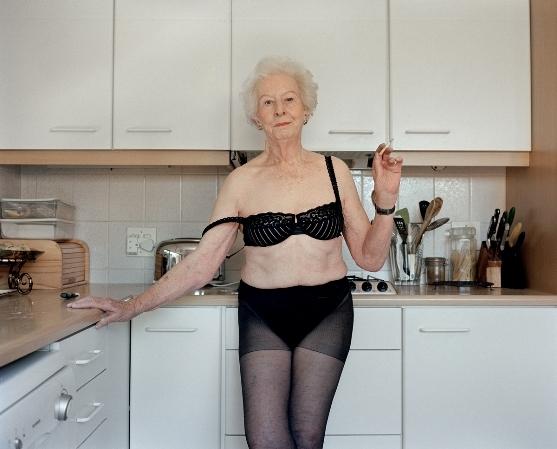 Jodi Bieber's photographs from her series 'Real Beauty' can feel uncomfortably voyeuristic