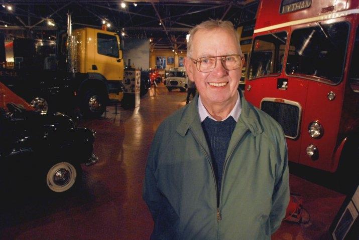 Errol Simister from the British Commercial Vehicle Museum, Leyland, Lancashire