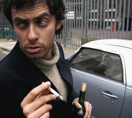 Marcel Lucont: looks like the love child of Jean-Paul Sartre and Serge Gainsbourg