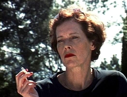 Unlike Warhol's Superstars, Sylvia Kristel remains coolly composed in front of the camera