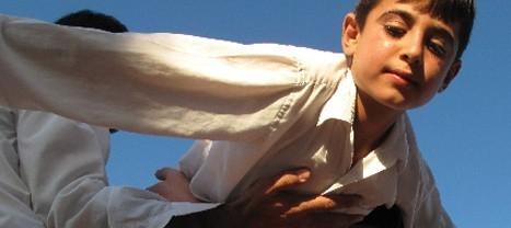 'I had to decide how to capture the kids and the village and the screenings in images'