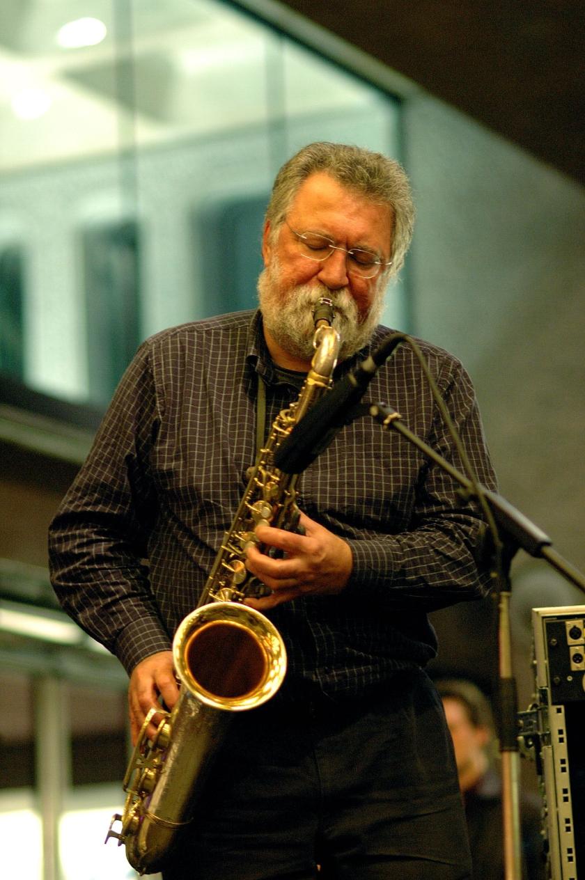Evan Parker: intense and emotive explorations of pure sonics