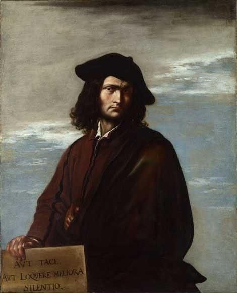 Salvator Rosa's self-portrait 'Philosophy' provides 'a glimpse of the self-promotional flair that would spark a personality cult' 