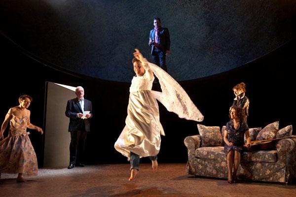 The cast of 'Canary': Harvey creates a kaleidoscope of history by filling the air with a mix of funny one-liners and wry observation
