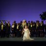 Sarastro initating Pamina in Allen & Overy's Magic Flute