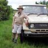 Mike Campbell on his mango farm in Zimbabwe, a target of Mugabe's Land Reform Programme