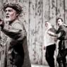 Derek Jacobi's Lear, watched by Paul Jesson's Gloucester and Gwilym Lee's Edgar just before the unkindest cut of all