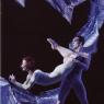 Pieter Symonds and Jonathan Goddard in 'Rainforest': 'stirring themselves amid the LSD landscape of silver floating pillows'